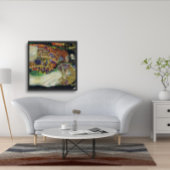 Wasserläufe von Gustav Klimt Detail Poster