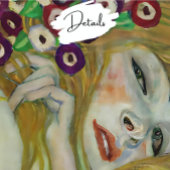 Wasserläufe von Gustav Klimt Detail Poster