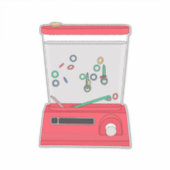 Wasserläufer Aufkleber (Vorderseite)