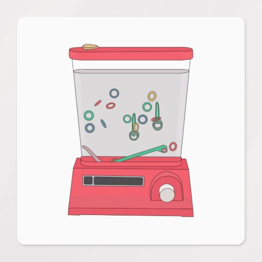 Wasserläufer Etiketten (Design 2)