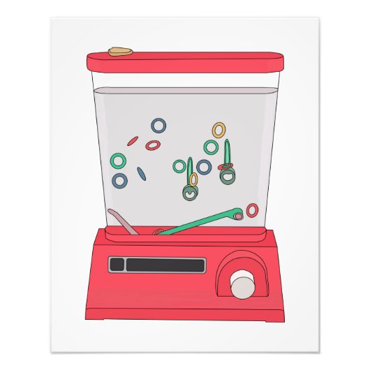 Wasserläufer Fotodruck (Vorne)