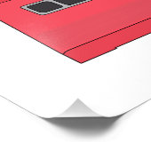 Wasserläufer Fotodruck (Ecke)