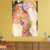Wasserläufer, Gustav Klimt Leinwanddruck (Insitu (Wohnzimmer))