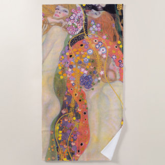 Wasserläufer, Gustav Klimt Strandtuch