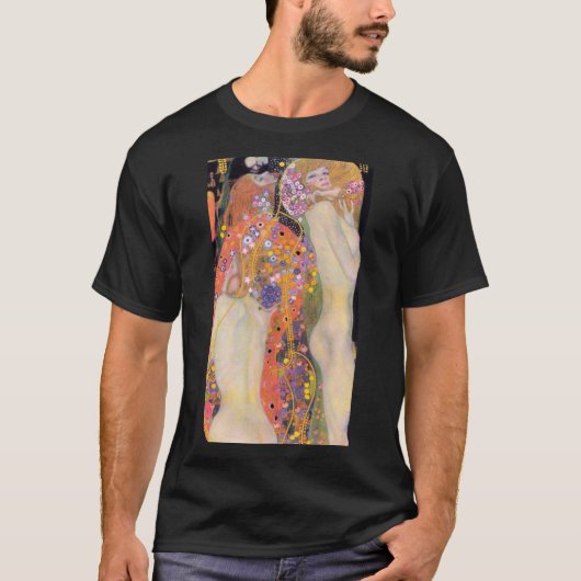 Wasserläufer, Gustav Klimt T-Shirt (Vorderseite)