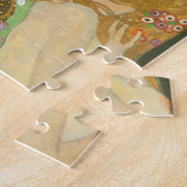 Wasserläufer II von Gustav Klimt, Art Nouveau Puzzle (Seite)