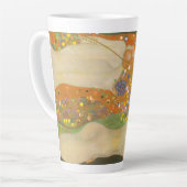 Wasserläufer II von Gustav Klimt, Jugendstil Milchtasse (Linke Ecke)