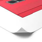 Wasserläufer Poster (Ecke)