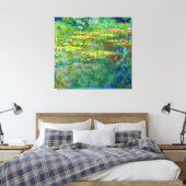 Wasserläufer von Claude Monet Leinwanddruck (Insitu (Schlafzimmer))