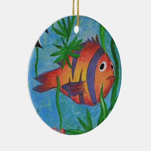 Wasserleben Keramikornament (Rechts)