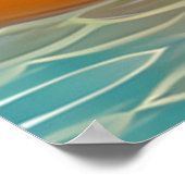 Wasserleben und Liebhaber Poster (Ecke)