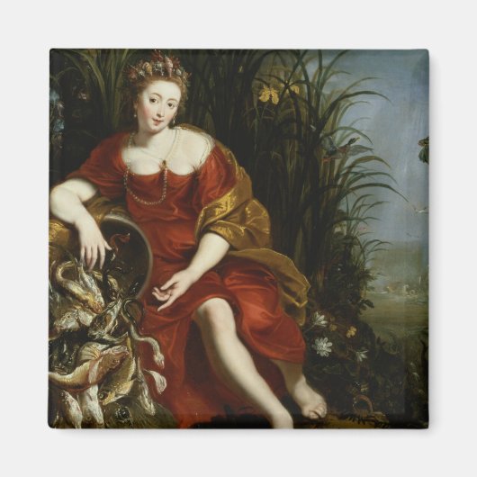 Wasserlegorie Magnet (Vorne)