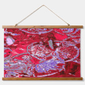 WASSERLEITER WANDTEPPICH MIT HOLZRAHMEN (Vorne)