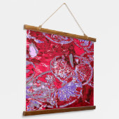 WASSERLEITER WANDTEPPICH MIT HOLZRAHMEN (Gewinkelt)