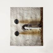 Wasserleitung Anthropomorphe Kunst Wandteppich (Vorderseite)