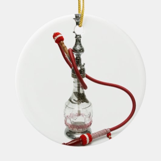 Wasserleitung Hookah Keramik Ornament (Vorne)