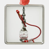Wasserleitung Hookah Ornament Aus Metall (Vorne)