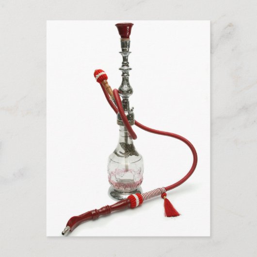 Wasserleitung Hookah Postkarte (Vorderseite)