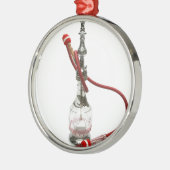 Wasserleitung Hookah Silbernes Ornament (Links)