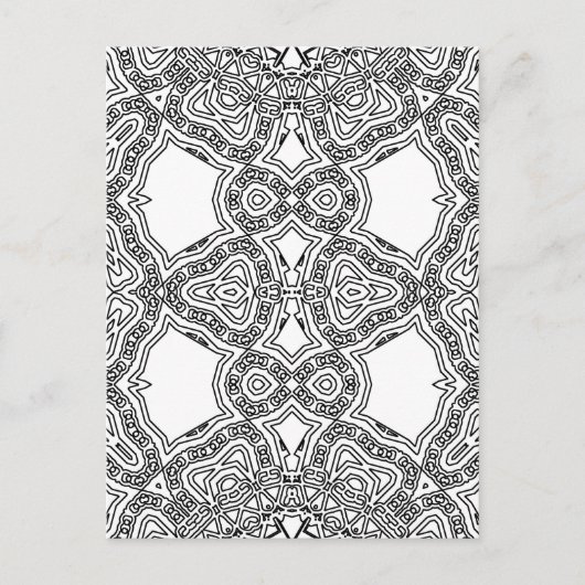 Wasserleitungsnetze Postkarte (Vorderseite)