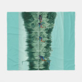 Wasserlied Fleecedecke (Vorderseite (Horizontal))