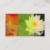 Wasserlila, om Visitenkarte, urbanisiert Visitenkarte (Rückseite)