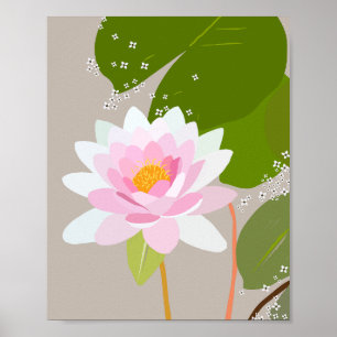 Wasserlilie 01 poster