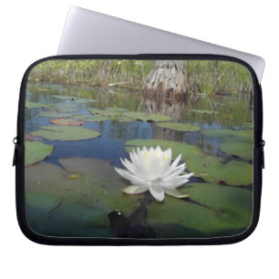 Wasserlilie 2 laptopschutzhülle
