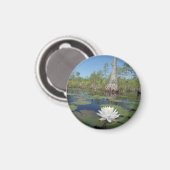 Wasserlilie 2 magnet (Vorderseite/Rückseite)