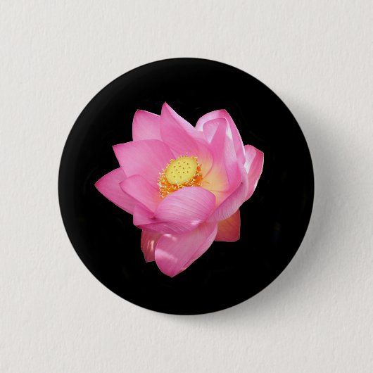 Wasserlilie Abzeichen Button (Vorderseite)