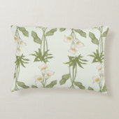 Wasserlilie Akzent Kissen (Rückseite)