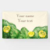 Wasserlilie Banner (Horizontal)