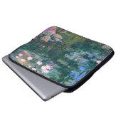 Wasserlilie Blume Elektronik-Bag Laptopschutzhülle (Vorne Knopf)