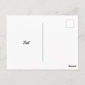 Wasserlilie Blume See Postkarte (Rückseite)