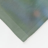 Wasserlilie Blume Wasserfarben Fleece Blanka (Ecke)