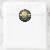 Wasserlilie Buchzeichen Sticker (Tasche)