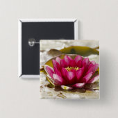 Wasserlilie Button (Vorne & Hinten)