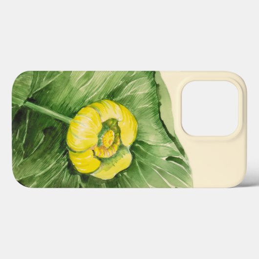 Wasserlilie Case-Mate iPhone Hülle (Rückseite (Horizontal))