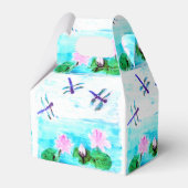 Wasserlilie Drachenblume Geschenkschachtel (Vorderseite)