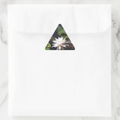 Wasserlilie Dreieckiger Aufkleber (Tasche)