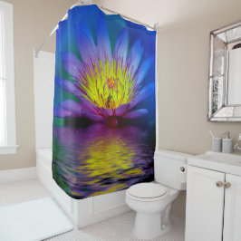 Wasserlilie Duschvorhang