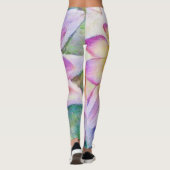 Wasserlilie Fett Leggings (Rückseite)
