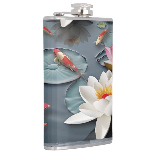 Wasserlilie Flachmann (Rechts)