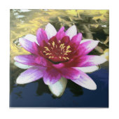 Wasserlilie Fliese (Vorderseite)