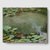 Wasserlilie Friedlich Garden Celebration of Life H Gästebuch (Rückseite)