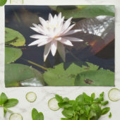 Wasserlilie Geschirrtuch (Gefaltet)