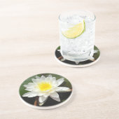 Wasserlilie Getränkeuntersetzer (Seite)