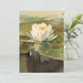 Wasserlilie im Sonnenlicht | John La Farge (Stehend Vorderseite)