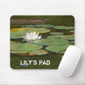 Wasserlilie im Teich Mousepad (Mit Mouse)