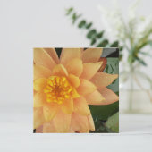 Wasserlilie Karte (Stehend Vorderseite)